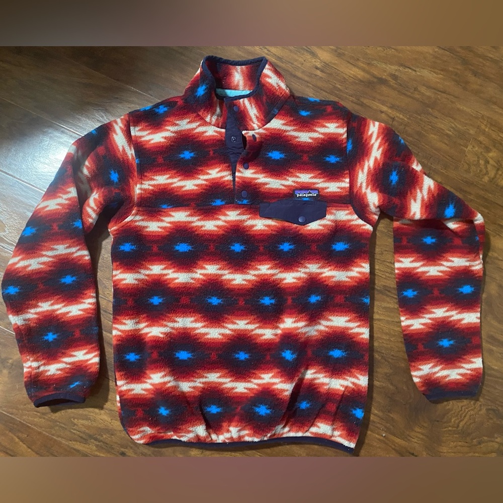 PATAGONIA SYNCHILLA AZTEC FLEECE PULLOVER